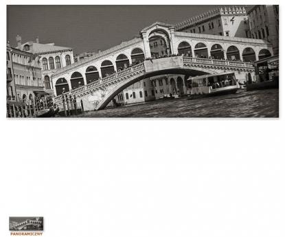 Most na Grande Canale [Obrazy / Wenecja w panoramach / Seria]