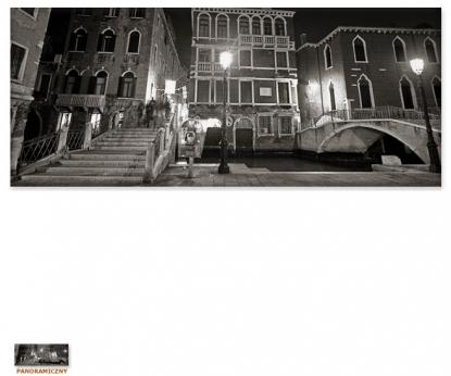 Noc w Wenecji [Obrazy / Wenecja w panoramach / Seria]